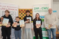 Patryk i Milena z Pucharami Dyrektora ZPP-CWU