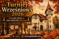   Uwaga:  Zmiana sali gry! Limit zawodników we wszystkich grupach - 60
