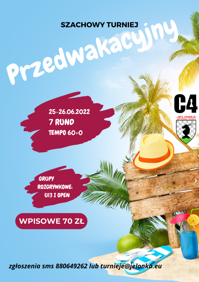 Przedwakacyjny turniej szachowy 25-26.06