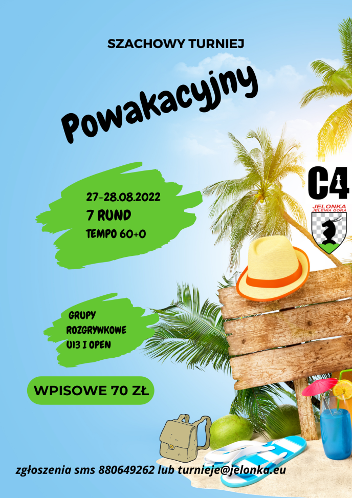 Powakacyjny Turniej Szachowy 27-28.08 