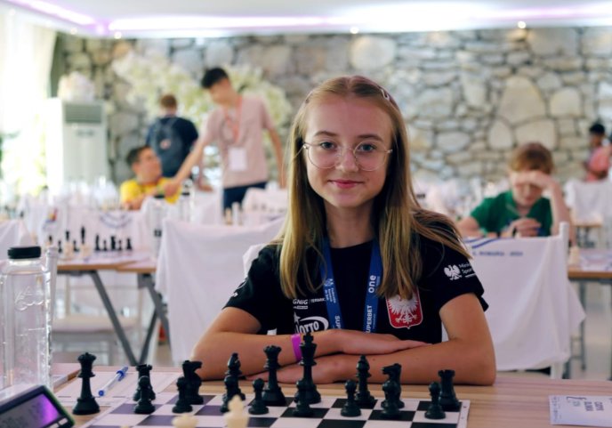 Oliwka 31 miejsce w Mistrzostwach Europy, 5 pkt, +93 FIDE:)