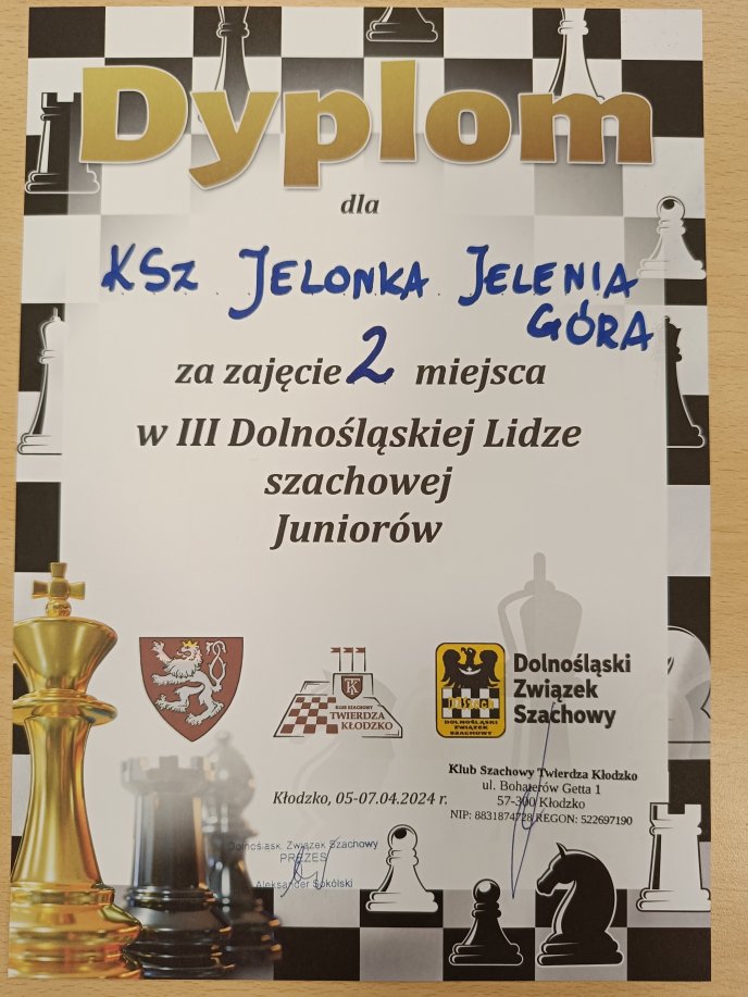 KSz Jelonka ze srebrnym medalem!!! - zdjęcia