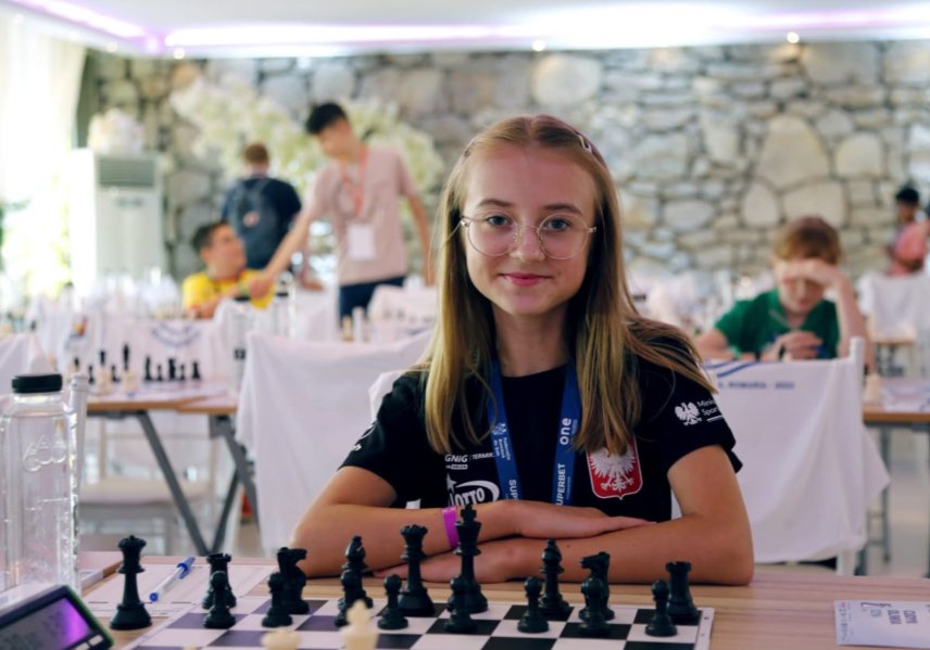 Oliwka 31 miejsce w Mistrzostwach Europy, 5 pkt, +93 FIDE:)