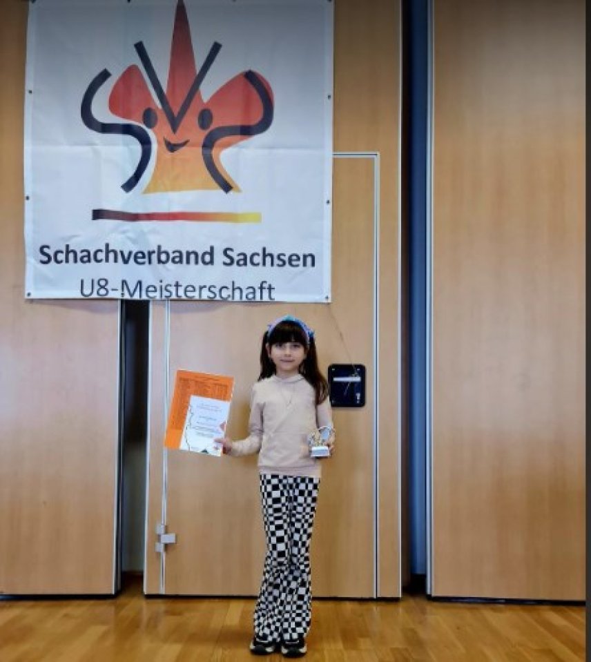 Marcelina na Mistrzostwach Niemiec do lat 8