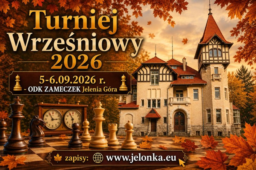   Uwaga:  Zmiana sali gry! Limit zawodników we wszystkich grupach - 60