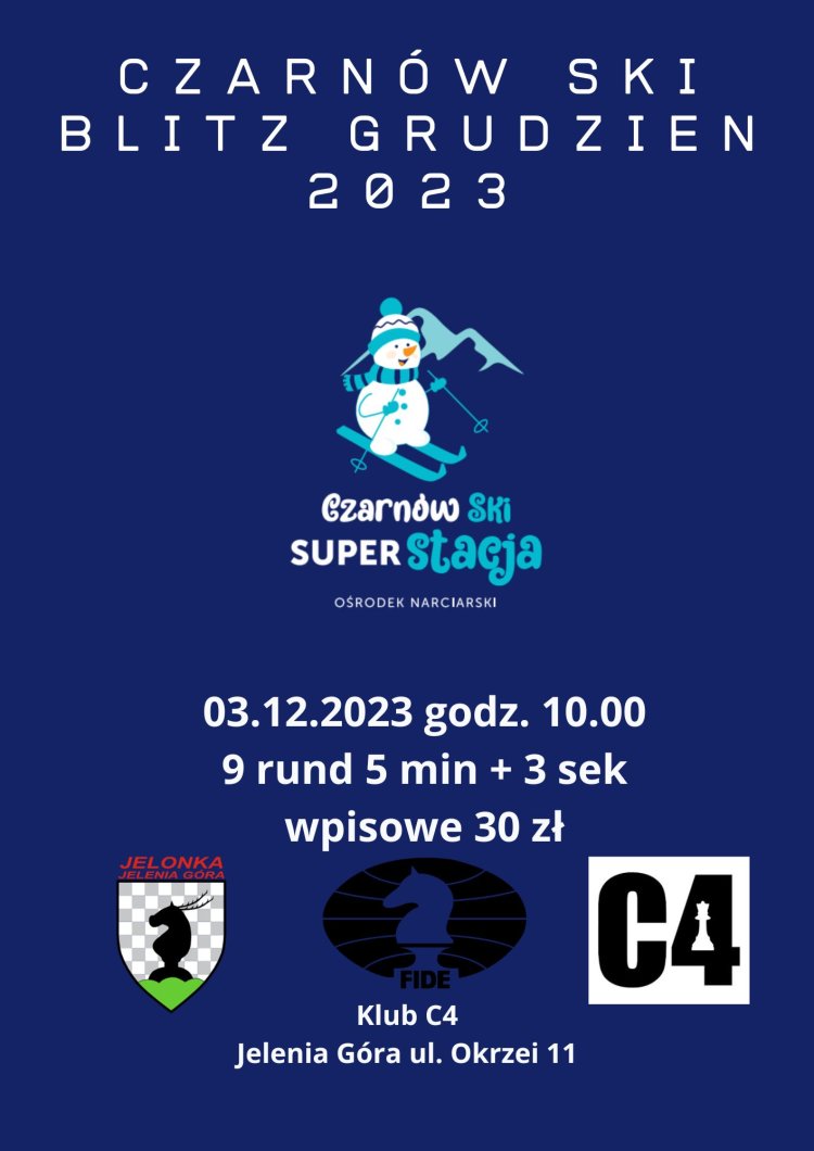BLITZ CZARNÓW-SKI 2023- grudzień
